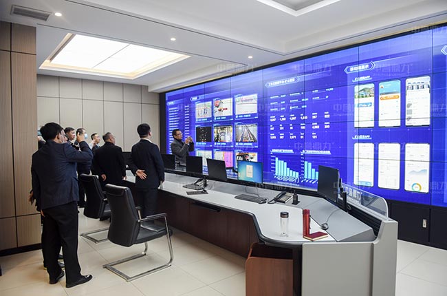 考察河南中譽鼎力智能裝備有限公司