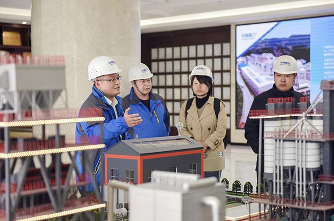 考察河南中譽鼎力智能裝備有限公司