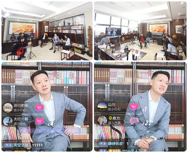 張治民董事長與粉絲進行互動 張治民董事長與粉絲進行互動