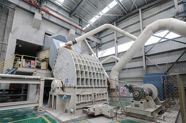 二道莊項目定制白色款破碎、篩分設備