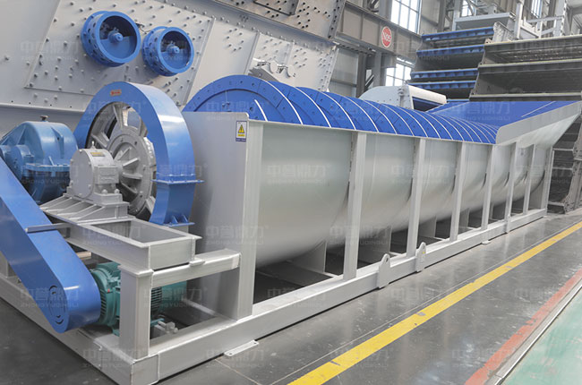 大型2000噸螺旋式洗砂機