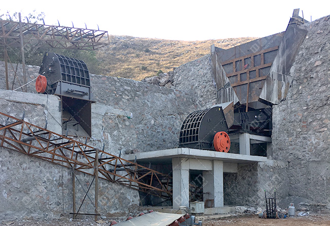 河南500石料破碎生產(chǎn)線