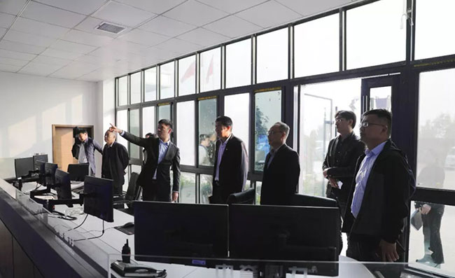 張治民董事長介紹智能礦山管理系統