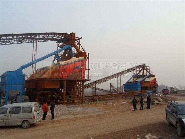 安徽淮北時產1300-1500噸石料生產線