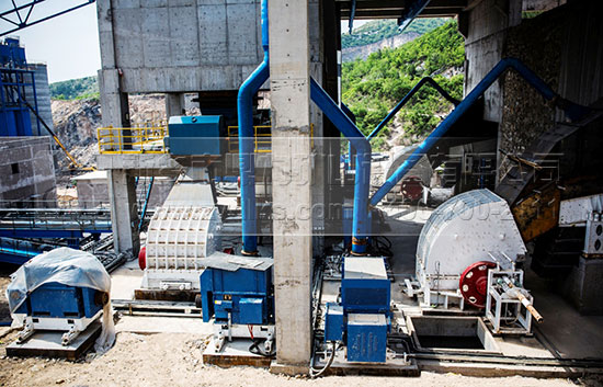 二道破碎機(jī)型號為整形錘式反擊破碎機(jī)XPC1220