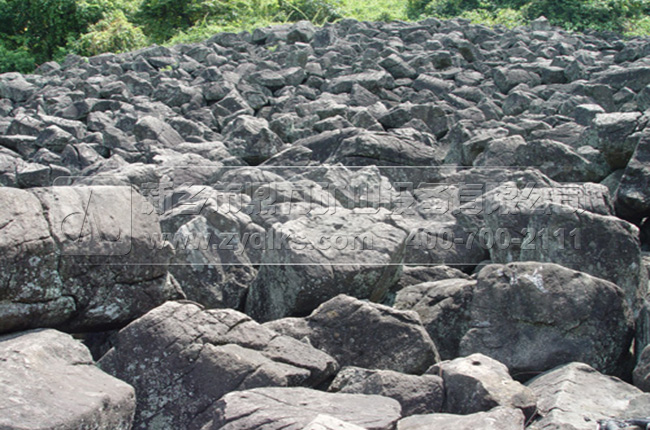 玄武巖石頭 玄武巖石料