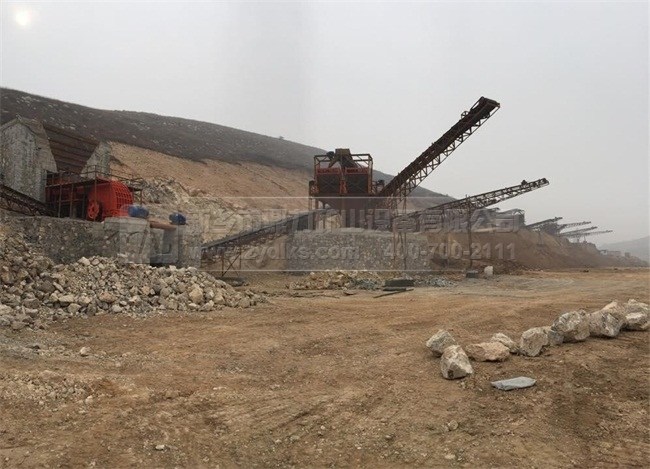 礦山破碎生產現場