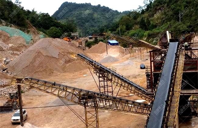 ZSJ細碎機生產出的成品砂