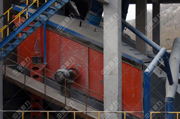 安陽中聯水泥時產1500噸骨料生產線篩分 安陽中聯水泥時產1500噸骨料生產線篩分