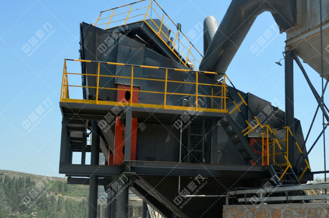 河北邢臺臨城中聯水泥石料生產線篩分