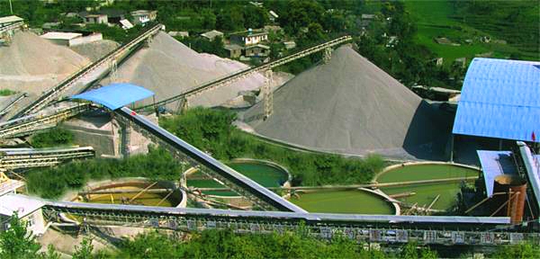 用于水電站項(xiàng)目的機(jī)制砂系統(tǒng)