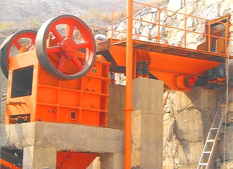 600*900碎石機現場