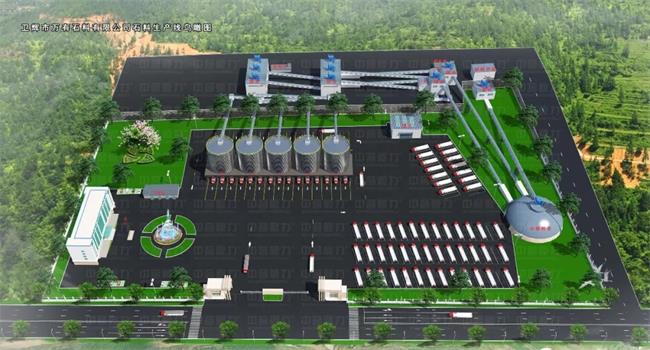 萬有石料廠骨料生產線效果圖