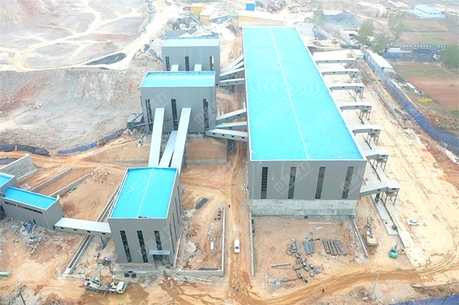 石子生產(chǎn)各環(huán)節(jié)進行密閉