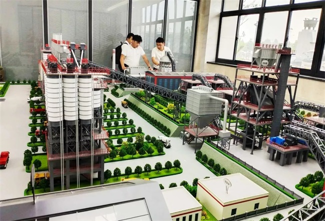 建材產業園沙盤