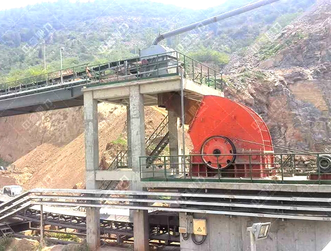 破碎機使用現場