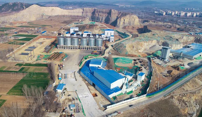 時產1000噸石子生產線