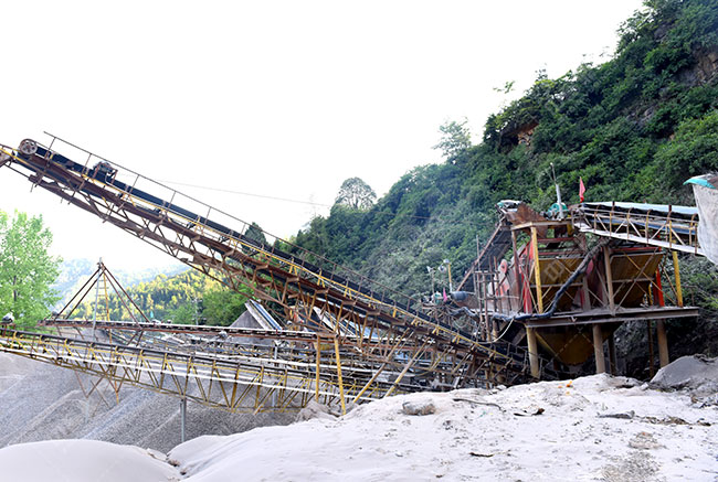 時產300噸石料生產線設備