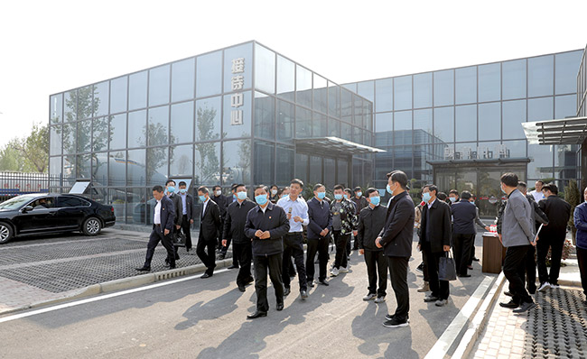 河南省副省長武定一行蒞臨中譽鼎力調(diào)研